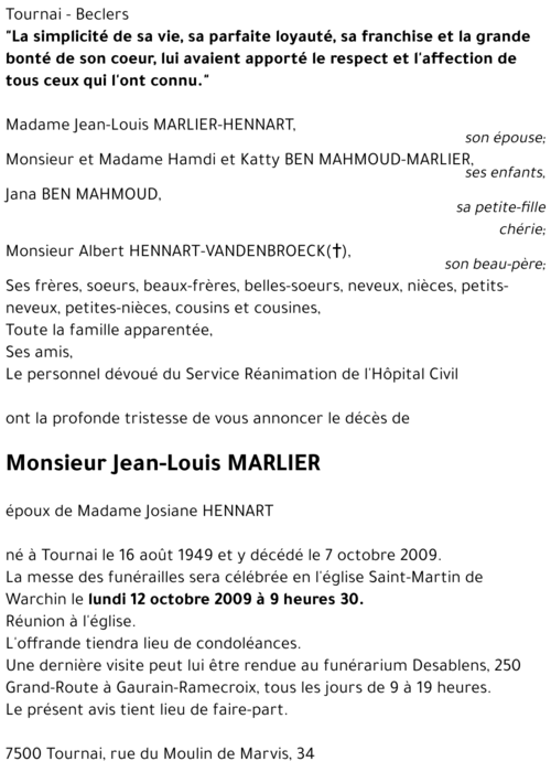Jean-Louis MARLIER