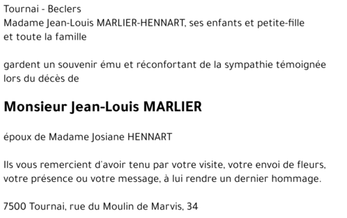 Jean-Louis MARLIER