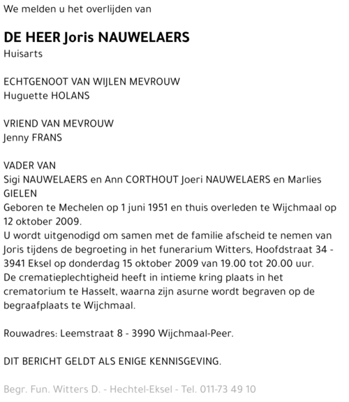 Joris Nauwelaers