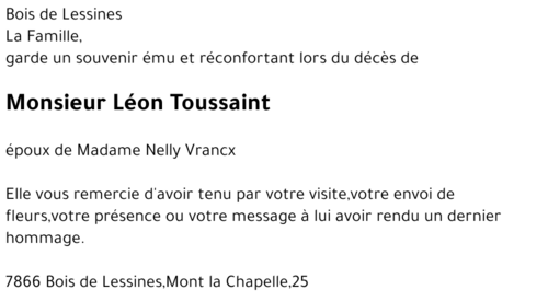 Léon Toussaint