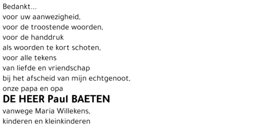 Paul Baeten