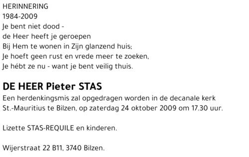 Pieter STAS