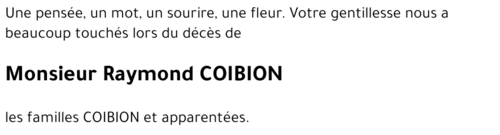 Raymond COIBION