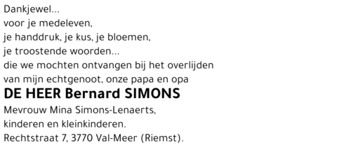 Bernard Simons