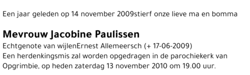 Jacobine Paulissen