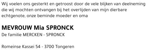 Mia Spronck