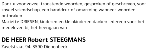 Robert Steegmans