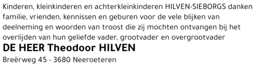 Theodoor HILVEN