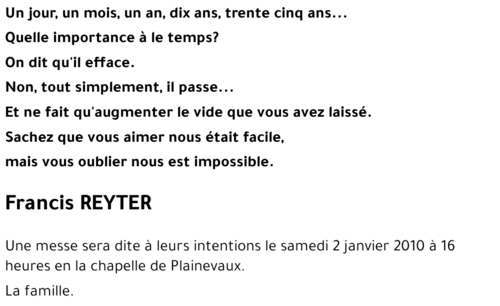 Francis REYTER