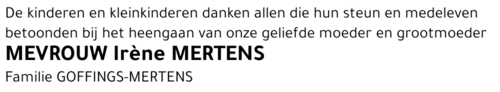 Irène MERTENS
