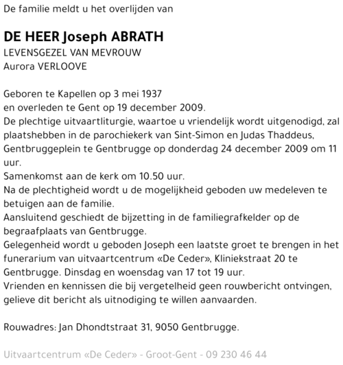 Joseph Abrath