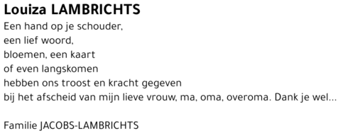 Louiza Lambrichts