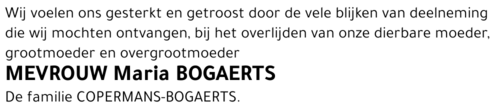 Maria Bogaerts