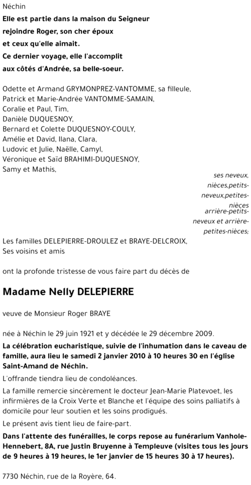 Nelly Delepierre