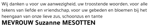 Suzanne Mesotten