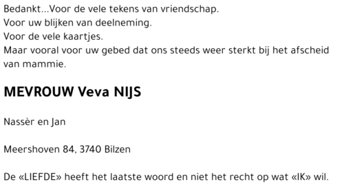 Veva Nijs