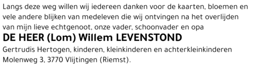 Willem Levenstond