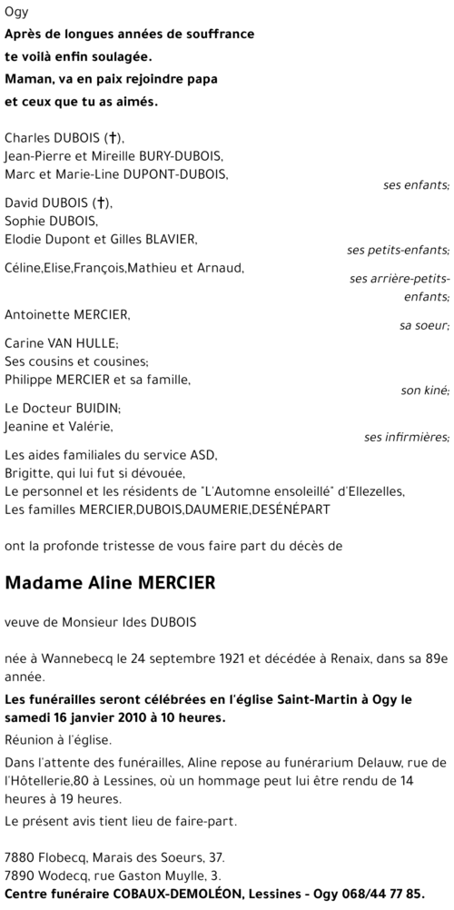 Aline Mercier
