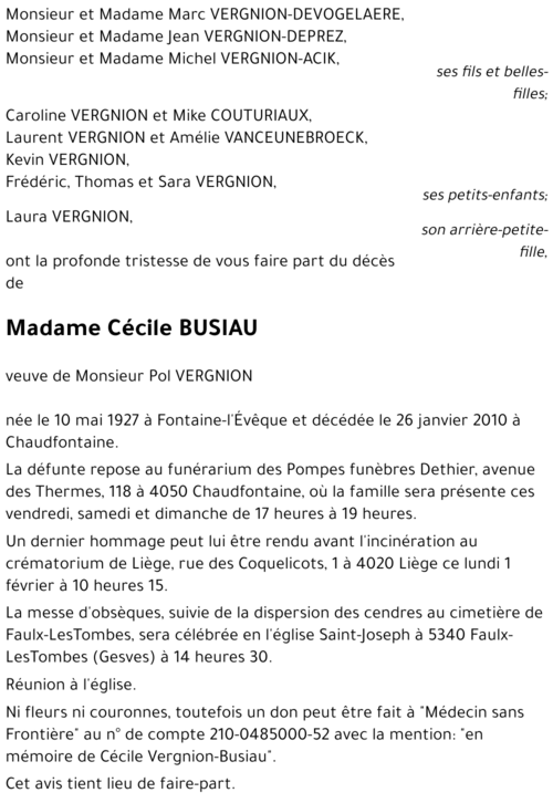 Cécile BUSIAU