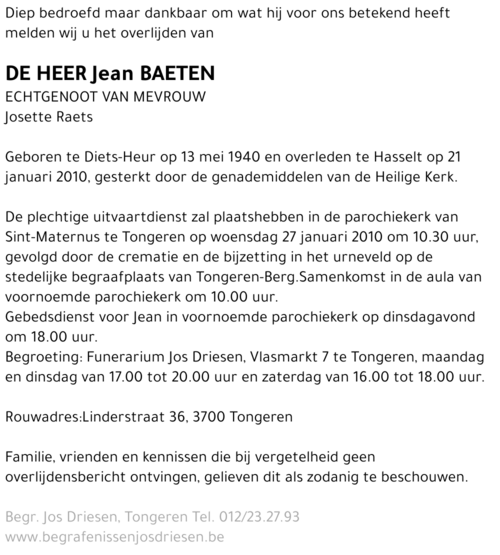 Jean Baeten