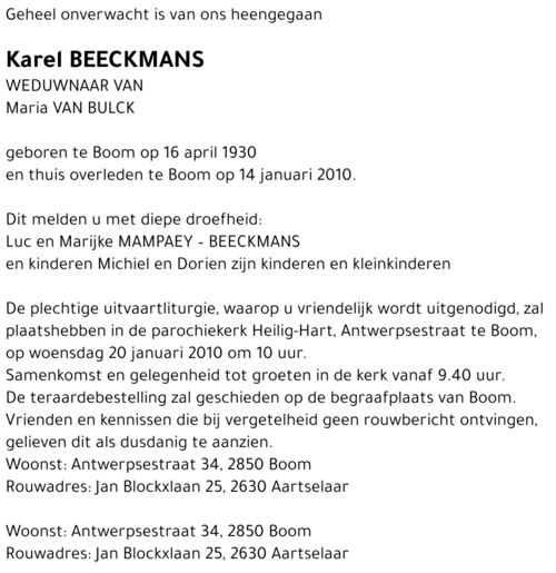 Karel Beeckmans