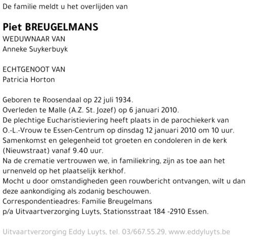 Piet Breugelmans