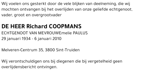 Richard COOPMANS