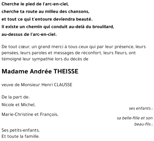 Andrée THEISSE