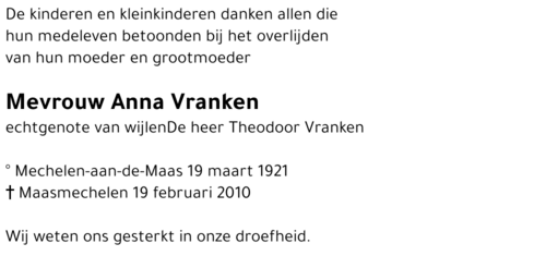 Anna Vranken