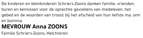 Anna Zoons