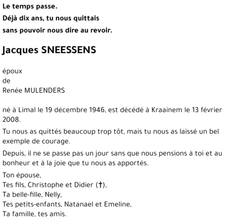 Jacques SNEESSENS