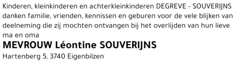 Léontine Souverijns