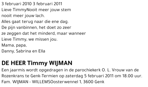Timmy WIJMAN