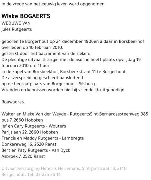 Wiske Bogaerts