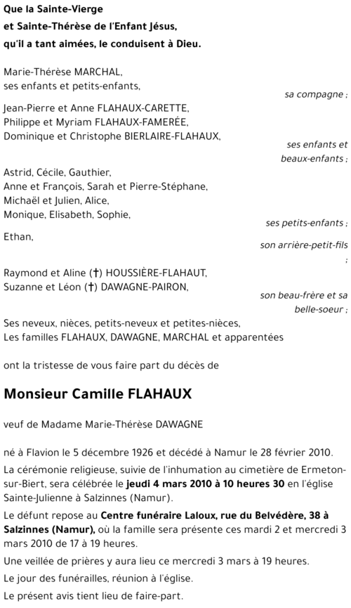 Camille FLAHAUX