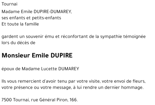Emile DUPIRE