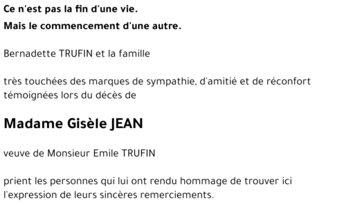 Gisèle JEAN
