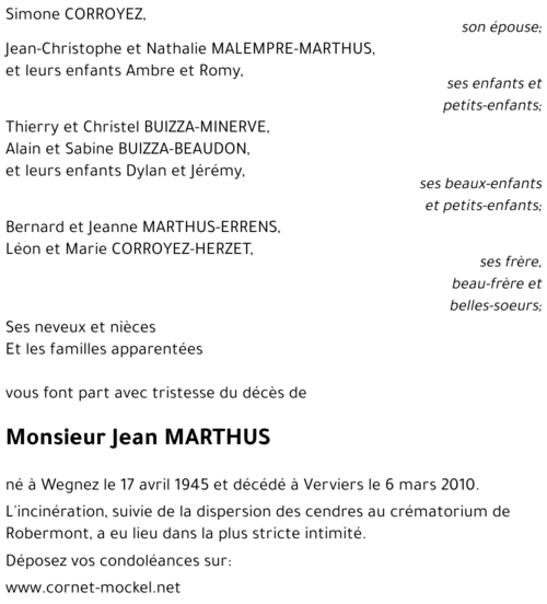 Jean MARTHUS