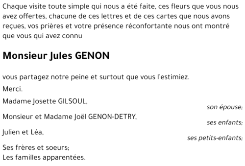 Jules GENON