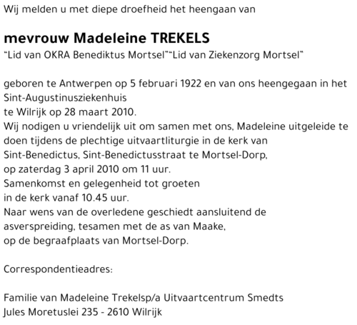 Madeleine Trekels