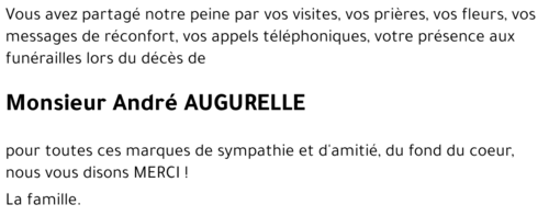 André AUGURELLE