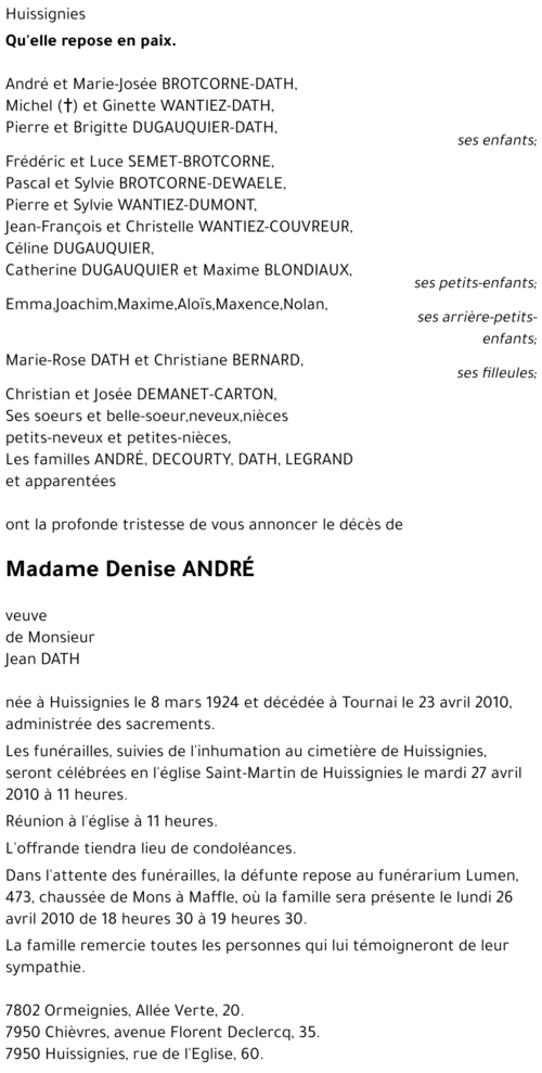 Denise André