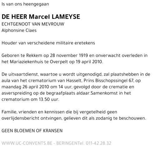 Marcel Lameyse