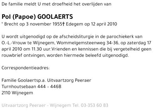 Pol Goolaerts