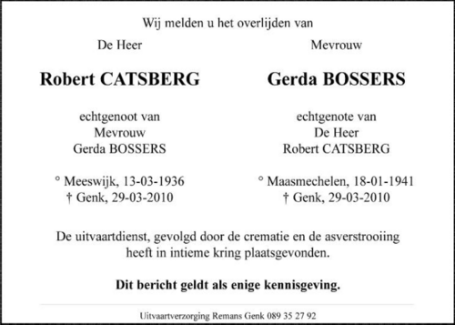 Robert CATSBERG