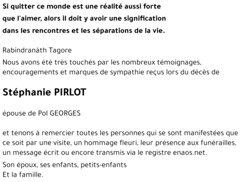 Stéphanie PIRLOT