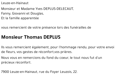Thomas Deplus