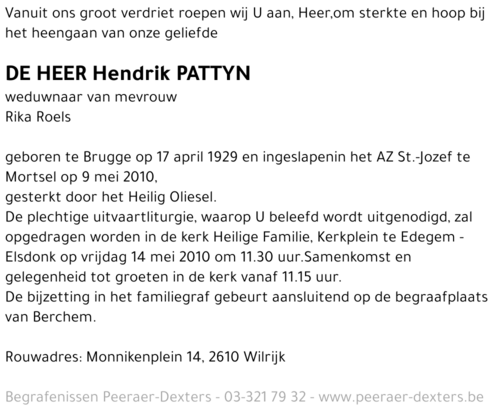 Hendrik Pattyn