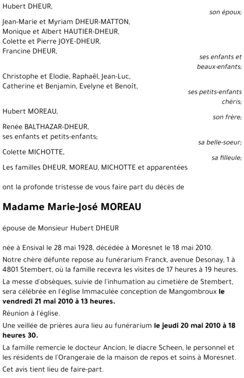 Marie-José MOREAU