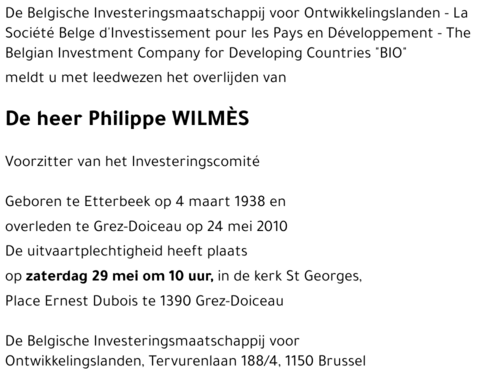 Philippe WILMES